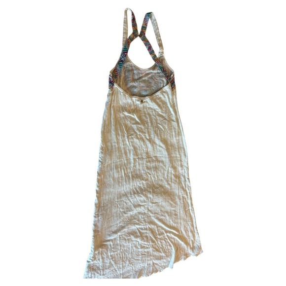 Billabong White Maxi Dress with Colorful Accents - Picture 6 of 9